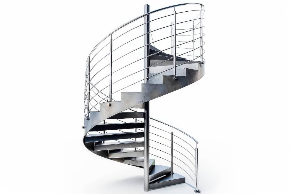Escalera de Caracol de Acero Inoxidable