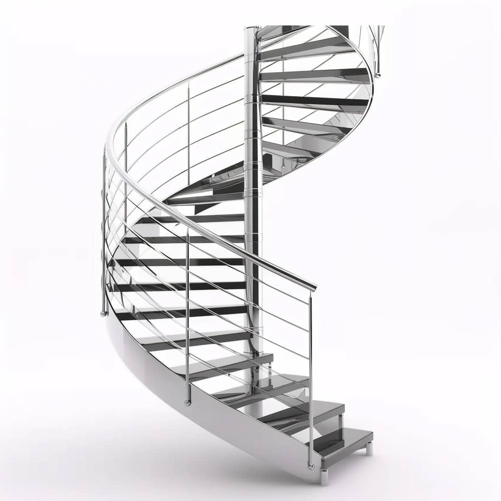 Escalera de Caracol de Acero Inoxidable